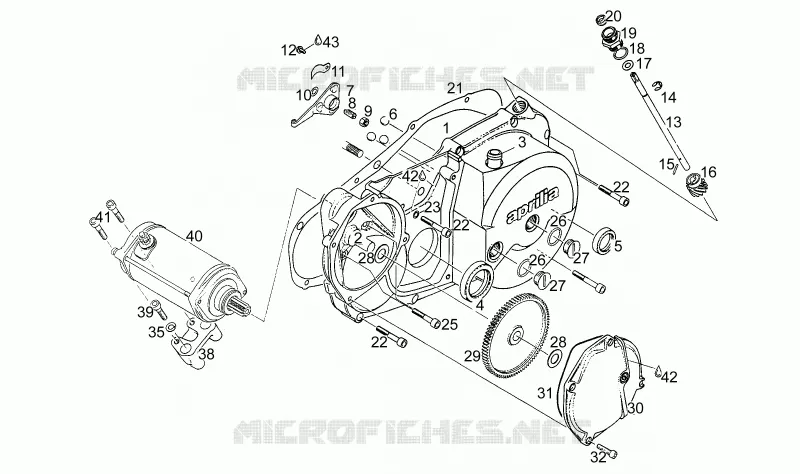 Couvercle embrayage