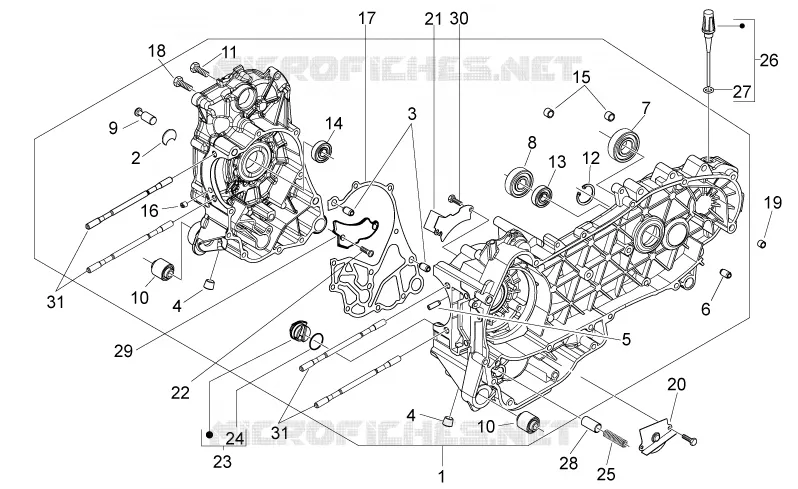 Carter moteur