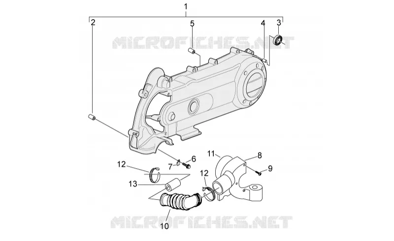 Couvercle variateur