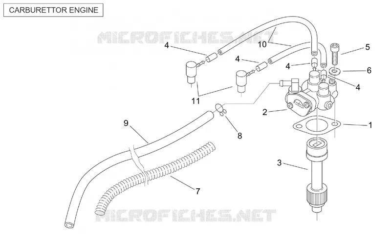 Pompe huile (Carburateur)