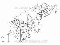 Groupe cylindre-piston-axe