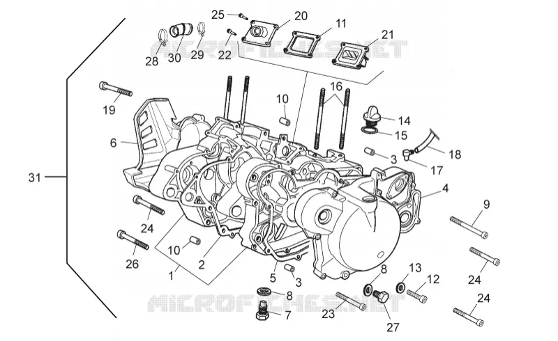 Carter moteur