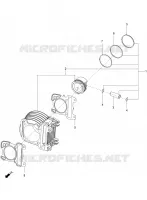 Groupe cylindre-piston-axe