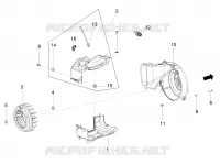 CARTER DE VOLANT MAGNETIQUE