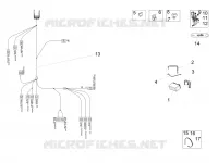 Circuit electrique arrière