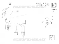 Circuit electrique arrière
