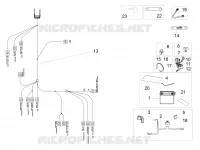 Circuit electrique arrière