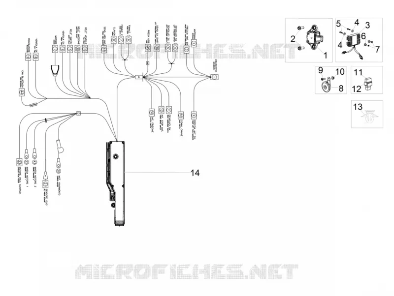 Circuit electrique AV