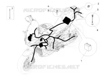 Circuit electrique arrière