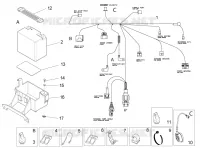 Circuit electrique arrière