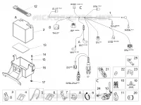 Circuit electrique arrière