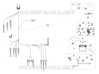 Circuit electrique arrière