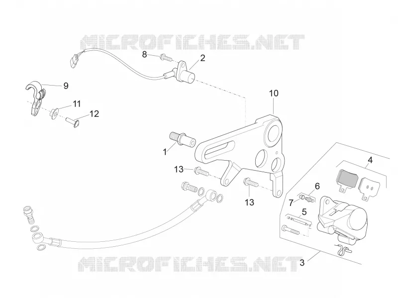 ETRIER DE FREIN ARRIERE