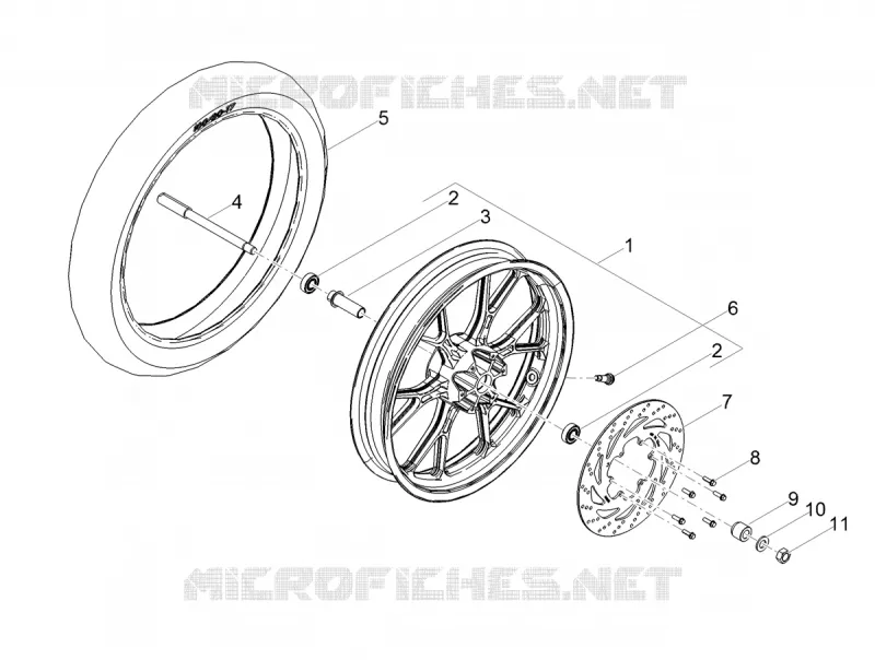 ROUE AVANT