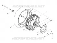 Roue avant