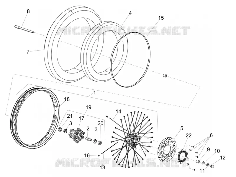ROUE AVANT