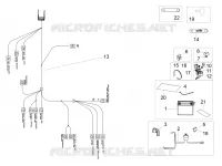 CIRCUIT ELECTRIQUE ARRIERE
