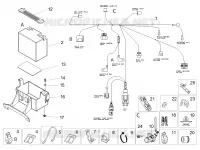 CIRCUIT ELECTRIQUE ARRIERE