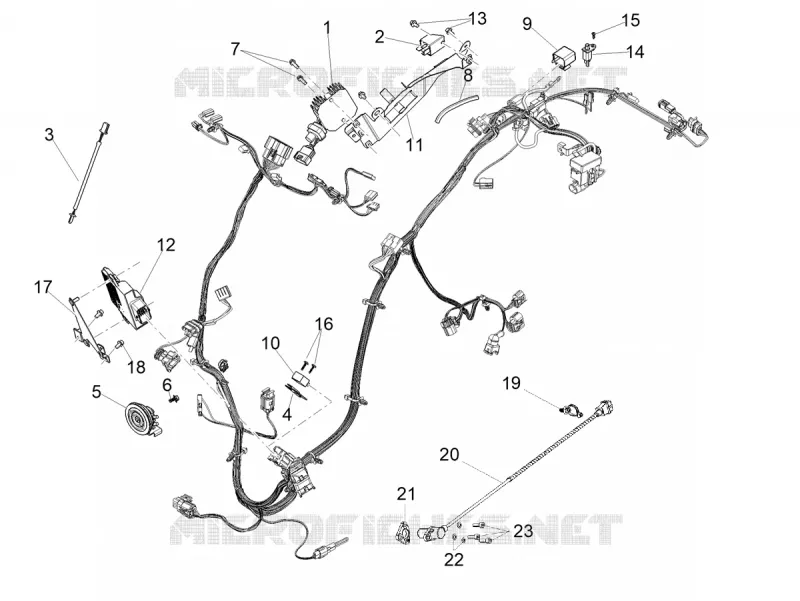CIRCUIT ELECTRIQUE CENTRAL