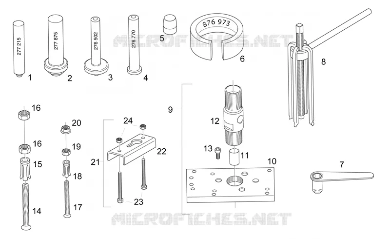Outils réparation I
