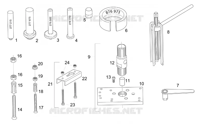 Outils réparation I