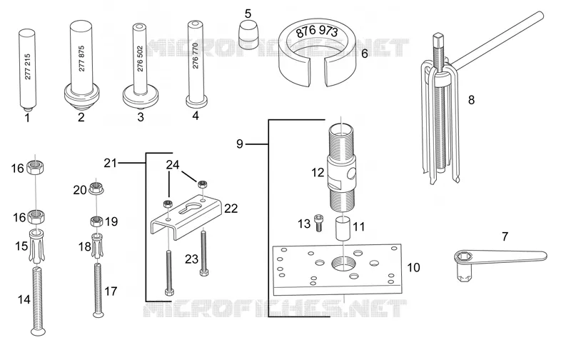Outils réparation I