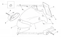 Carrosserie av. - Garde-boue AV