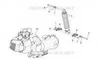 Moteur - Suspension arriere
