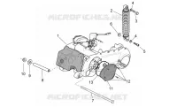 Moteur - Suspension arriere