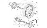 Roue arrière I