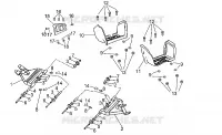 Bielles-Repose pieds