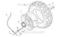 Roue arrière