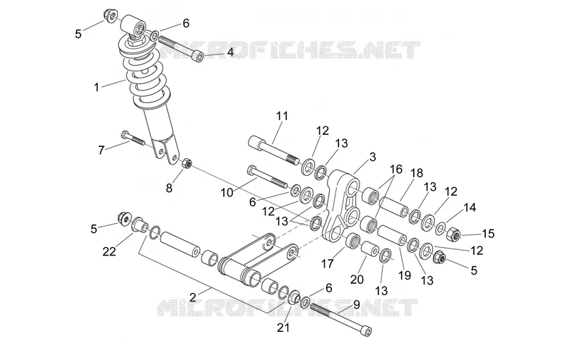 Suspension arriere