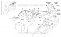 Circuit electrique arrière