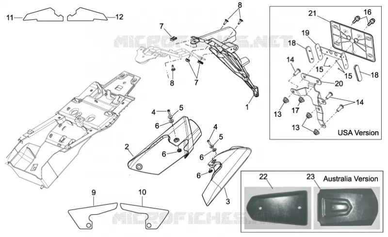 Carrosserie posterieure III