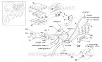 Circuit electrique arrière