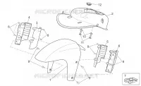 Carrosserie av. - Garde-boue AV