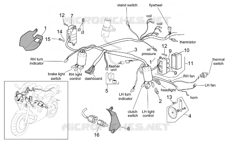 Circuit electrique AV