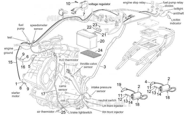 Circuit electrique cent.
