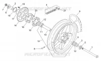 Roue arrière