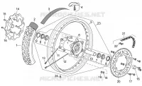 Roue arrière