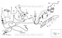 Circuit electrique arrière