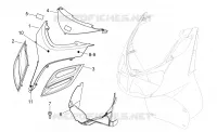 Carrosserie av.  - Frontal