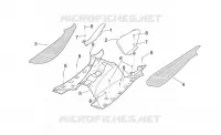 Carrosserie centrale - r. pieds
