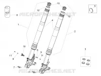 Fourche semi-active