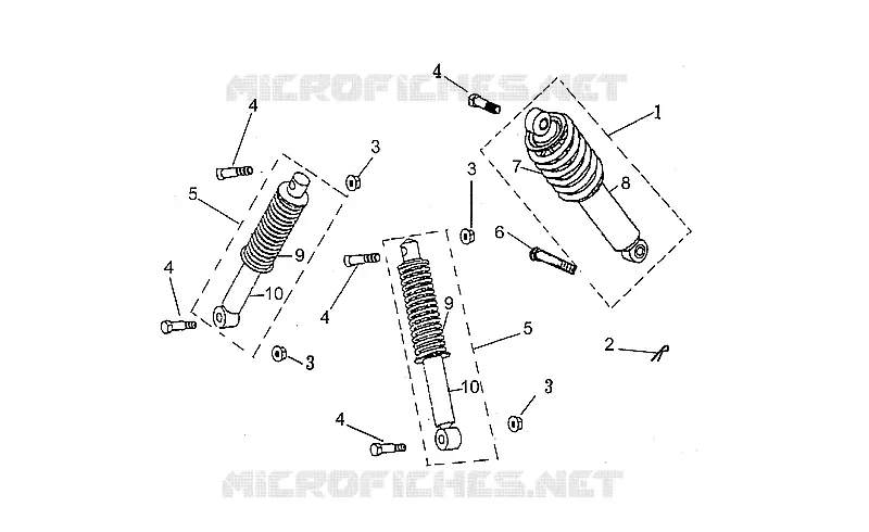 Suspension avant/arriere
