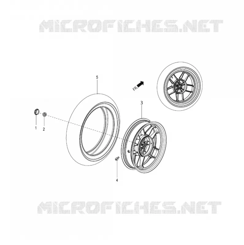 ROUE ARRIERE