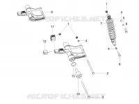 Suspension arrière - Amortisseur/s
