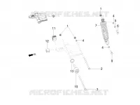 Suspension arrière - Amortisseur/s