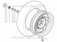 Roue arrière